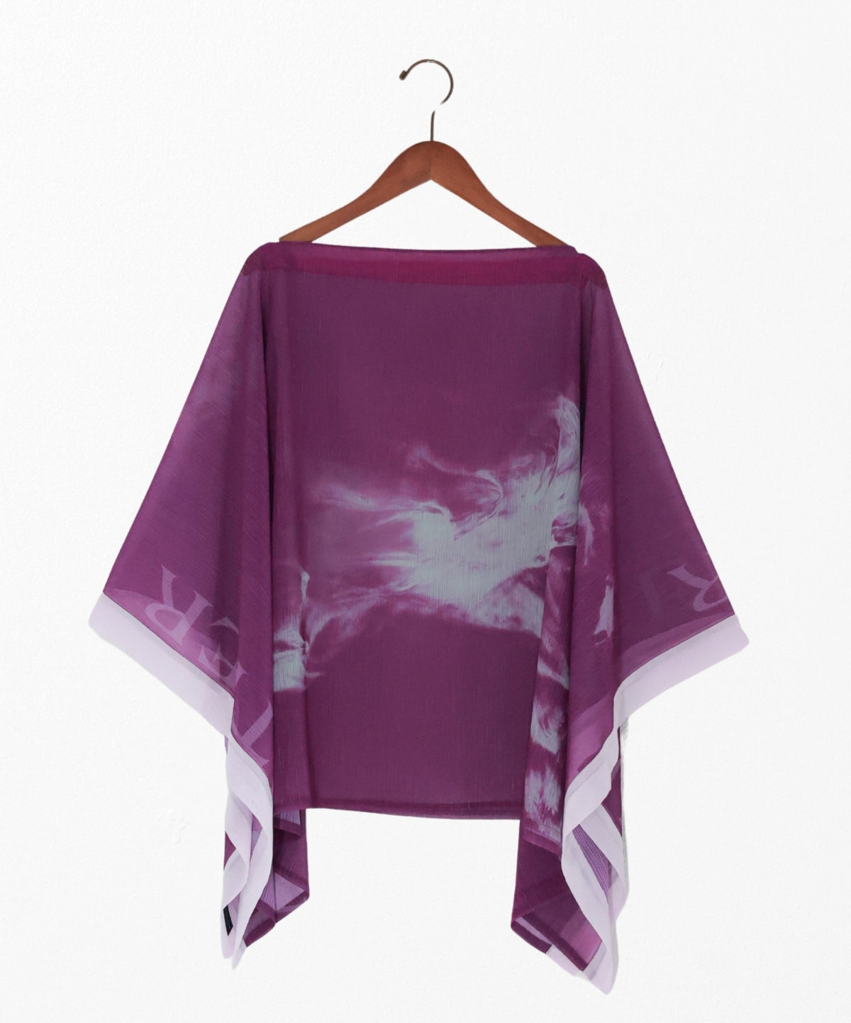 【美品】流水紋ポンチョ　auratier 新色追加】流水紋ポンチョ — AURATiER