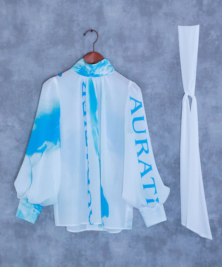 NEW】流水紋オーラブラウス — AURATiER